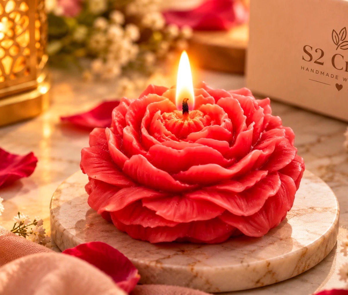 Custom handmade candles made to order by S2 Crafts